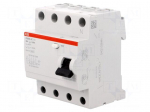RCD breaker | Inom: 63A | Ires: 30mA | Max surge current: 250A | IP20