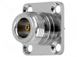 Socket | N | female | straight | soldering