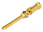 Contact | male | 0.5mm2 | 20AWG | Han D HMC,Han DD HMC | gold-plated