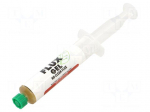 Flux: rosin based | RMA | gel | syringe | 14ml | SMD soldering
