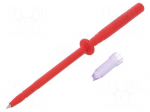 Probe: for oscilloscope | red | Conform to: EN61010 1000VCAT III