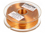 Inductor: air coil | 1.5mH | 0.7&Omega; | &Oslash;: 58mm | H: 18mm | &Oslash;core: 1mm