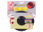 Measuring tape | L: 30m | Width: 13mm | Enclos.mat: ABS,elastolan