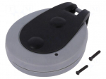 Enclosure: for remote controller | X: 44mm | Y: 56mm | Z: 14mm | grey