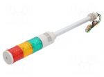 Signaller: signalling column | LED | red/amber/green | Usup: 24VDC