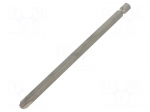 Screwdriver bit | Phillips | PH3 | 1/4" | Overall len: 127mm