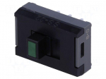 Switch: slide | Pos: 2 | DPDT | 0.1A/30VDC | ON-ON | vertical | 10x6x4mm