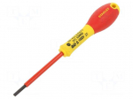 Screwdriver: insulated | slot | SL 3.5 | 75mm | 1kVAC | FATMAX&reg;