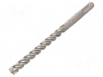 Drill bit | for concrete | &Oslash;: 10mm | L: 165mm | SDS-Plus&reg; | P4P