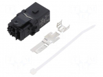 Connector: HDC | contact insert | female | Han&reg; 1A | PIN: 4 | 3P+PE