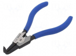 Pliers | for circlip | external | 12&divide;28mm | Pliers len: 125mm | angular