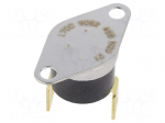 Sensor: thermostat | NC | 70&deg;C | 10A | 240VAC | connectors 6,4mm | &plusmn;5&deg;C