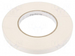 Tape: electrical insulating | W: 12mm | L: 55m | Thk: 0.177mm | white