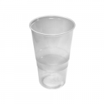 Glāzes, PP, 500ml, caurspīdīgas, 50 gab.