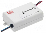 Power supply: switching | LED | 16.8W | 24&divide;48VDC | 350mA | 180&divide;295VAC