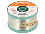 Tin | lead free | Sn96,5Ag3Cu0,5 | 0.7mm | 250g | reel | 2.5% | Flux: SW26