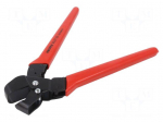 Pliers | notching | for notching recesses into plastic ledges