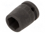 Socket spanner,impact | HEX 18mm | 1/2" | Socket bit length: 38mm