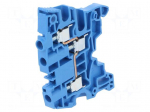 Splice terminal: rail | Entrelec | 600V | for DIN rail mounting
