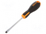Screwdriver: standard | slot | 6.5x1.2mm | EVOX | Blade length: 100mm