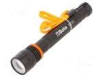 Torch: LED | IP66 | 500lm | black | 150mm