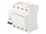 RCD breaker | Inom: 63A | Ires: 300mA | Poles: 4 | 400VAC | IP20 | 1&divide;25mm2