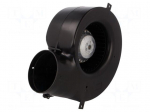 Fan: AC | blower | 230VAC | &Oslash;140mm | 390m3/h | ball | 1800rpm | IP44