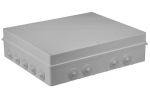 S-BOX box surface mounting IP65 460x380x120mm with glands grey