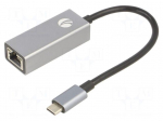 USB to Ethernet adapter | USB 3.1 | silver | 5Gbps | 0.2m