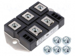 Bridge rectifier: three-phase | Urmax: 1.6kV | If: 240A | Ifsm: 2.8kA