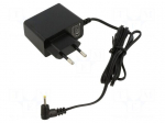 Power supply: switching | mains,plug-in | 9VDC | 1A | 9W | Out: 2,35/0,7