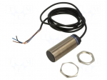 Sensor: inductive | OUT: PNP / NC | 0&divide;10mm | 12&divide;48VDC | M30 | 2m | IP67