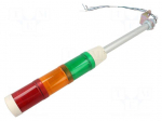 Signalling column | red/orange/green | LED | 24VDC | 24VAC | IP42 | 45mm