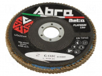 Flap grinding wheels | &Oslash;: 125mm | Granularity: 60 | 22.23mm