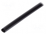 Heat shrink sleeve | glued | 3: 1 | 35mm | L: 1m | black | Temp: -25&divide;125&deg;C