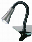 Trio Flexo table lamp clip E14 grey gaismeklis 5028010-47 4017807051445