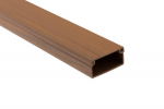 Cable duct dark brown 30x25mm