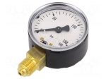 Manometer | 0&divide;160bar | bottom connection | Thread: G 1/4" | 50mm