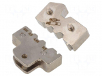 Crimping jaws | fiber optics connectors | 3mm2,4.95mm2,6.5mm2
