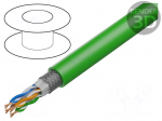 Wire | SF/UTP | 4x2x24AWG | industrial Ethernet,PROFINET | 6a | Cu
