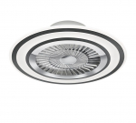 Flaga LED ceiling fan matt black ventilators