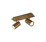 Trio Marley spotlight 2-pc GU10 antique brass gaismeklis 802400204 4017807490558