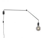 Trio Line sienas lampa E27 matt black  200200132 4017807463019