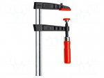 Clamp | parallel | cast iron | with handle | Grip capac: max.150mm