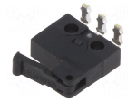 Microswitch SNAP ACTION | 0.5A/30VDC | with lever | SPDT | ON-(ON)