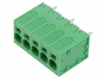 Connector: PCB terminal block | terminal | 40A | 600V | straight | 1x5