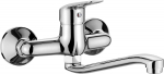 Wall-mounted kitchen faucet