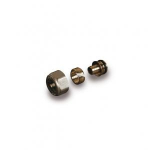 Kompresijas pievienojums M(24x19)-20x3,4mm TP95 Kompresijas pievienojums TP95 M(24x19), PE,PP caurulēm
