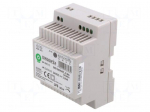 Power supply: switching | for DIN rail | 30W | 24VDC | 0&divide;1.25A | OUT: 1
