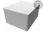 Enclosure: multipurpose | X: 100mm | Y: 120mm | Z: 64mm | 1590W | natural